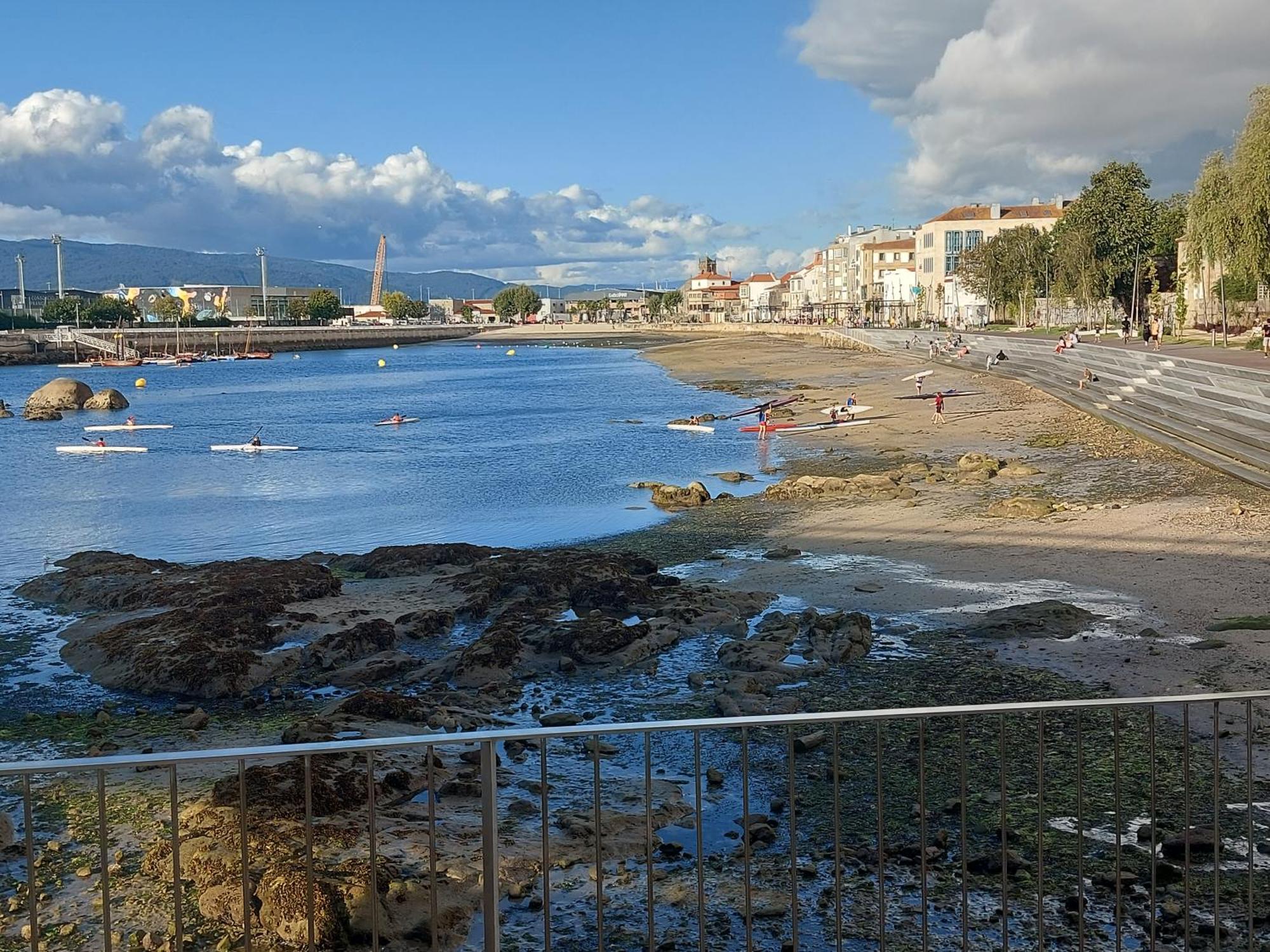 Apartament Piso En Bouzas Con Vistas A La Ria Vigo Zewnętrze zdjęcie